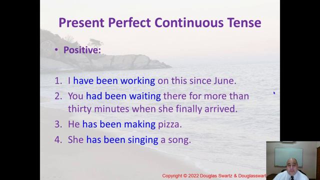6 Present Perfect Continuous Tense With DouglasESL смотреть онлайн