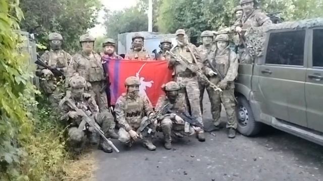 Штурмовой отряд «Бессмертный Сталинград» передает послание прямо с передовой СВО