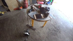 Сделал транец для мотора , докатки на кринолин лодки!!!