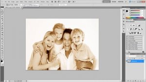 How to get sepia tone in photoshop (photoshop sepia effect tutorial)