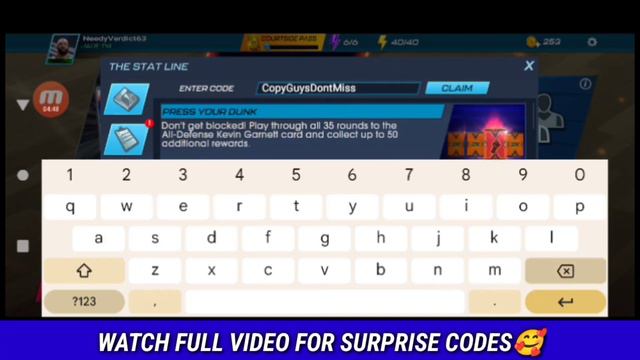 ⚠️NBA GIFTS⚠️ NBA 2K MOBILE CODES 2023 - NBA 2K MOBILE REDEEM CODES - CODES FOR NBA 2K MOBILE
