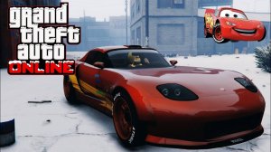 Тюнинг машины Bravado Banshee в Молнию Маквин