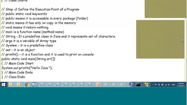 Basic Java Programming Session смотреть онлайн