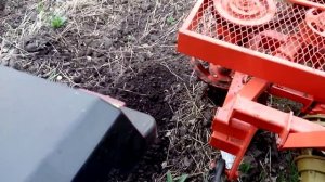 Foton 244 + Роторный плуг