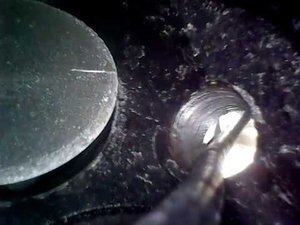 Мотор 21114 8кл эндоскоп. Трещина на клапане