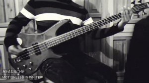 HEADACHE - MOTIONLESS IN WHITE (Bass cover)