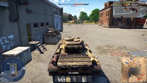 Т-44 в War Thunder. Чё то как то....