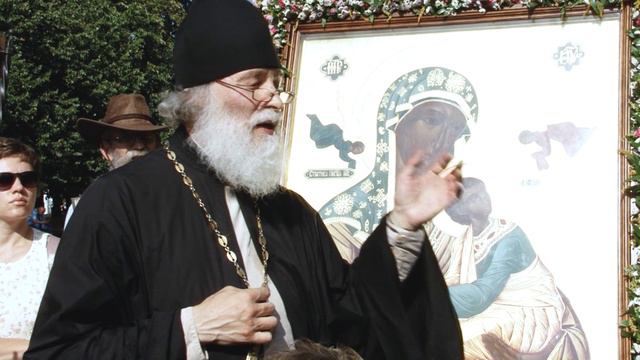 Проповедь Алексия Гомонова, бессменного духовника общины "За возрождение Страстного монастыря!"