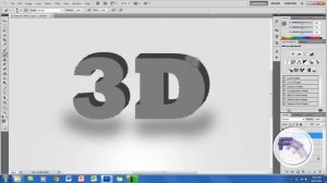 How To Create A Realistic 3D Text Using Photoshop Cs5