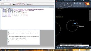 Học lập trình autolisp autocad hàm GETVAR, SETVAR, GETREAL, POLAR, TOÁN TỬ
