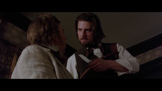 Нейт обьясняет переводчику что такое скальпирование. Последний самурай. 2003. HD смотреть онлайн