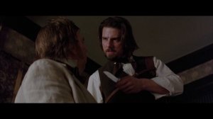 Нейт обьясняет переводчику что такое скальпирование. Последний самурай. 2003. HD