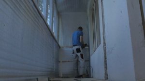 Пример ремонта и отделки шестиметрового балкона под ключ.