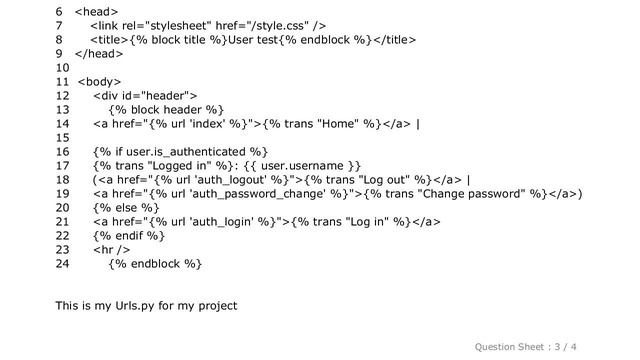Django : Reverse for 'index' with arguments '()' and keyword arguments '{}' not found. 0 pattern(s)