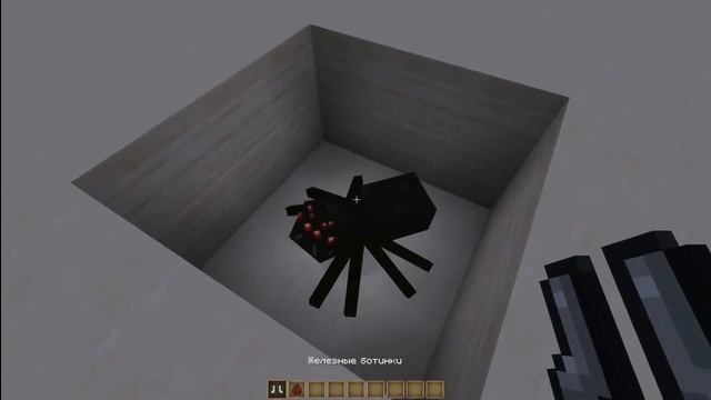 [ Minecraft spider ] Как приручить паука смотреть онлайн