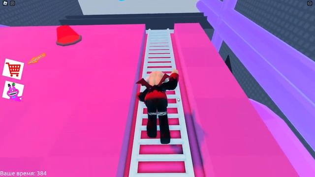 ПОБЕГ ОТ МИСС ХЕППИ ИЗ МАГАЗИН ИГРУШЕК В ROBLOX! MISS HAPPI'S TOYSHOP! смотреть онлайн