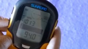 altimetro digital sunroad fr500 tutorial
