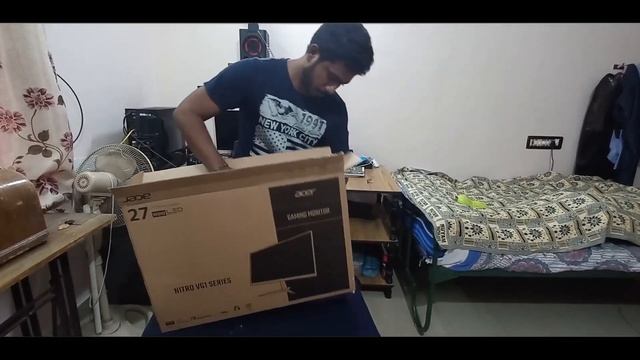 Unboxing Gaming Monitor Acer NitroVG271U-Special Thanks to@OwnerPlayz @BOLTOfficial@TamilGamers&Lan