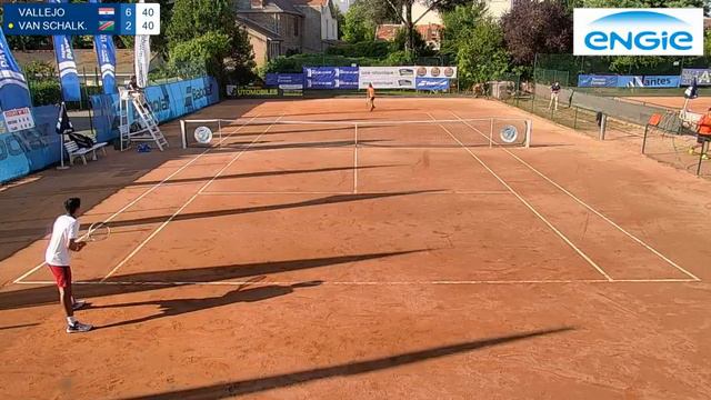 VALLEJO Adolfo Daniel (PAR) VS VAN SCHALKWYK Connor Henry (NAM) - Court 12 смотреть онлайн