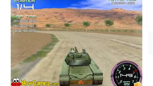 3D Танки гонки Alawar обзор игры (Tanks 3D Racing)