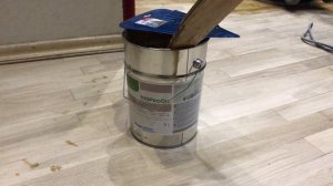 Циклевка паркета и нанесение масла с воском глубокого проникновения