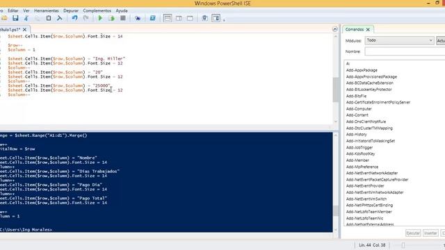 Manejo de Excel desde PowerShell Parte 2 смотреть онлайн