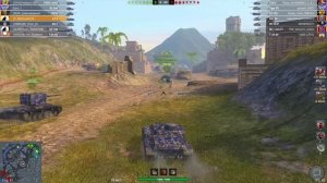 WOT blitz  АТ-8 как играть, и почему она лучшая пт - сау на уровне? вот блиц обзор ат - 8