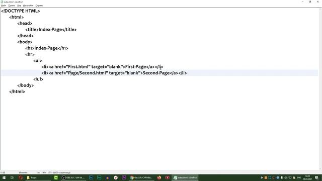 HTML - Гиперссылки / HTML Hyper Links / Видеоурок по HTML / Videoguide HTML / #html, #ahref, #links