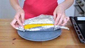 Как приготовить кукурузу в духовке / Кукуруза запеченная в фольге