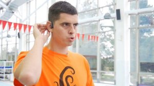Наушники-плеер с костной проводимостью звука! Уши открыты! Идеальны в плавании. AfterShokz XTrainer