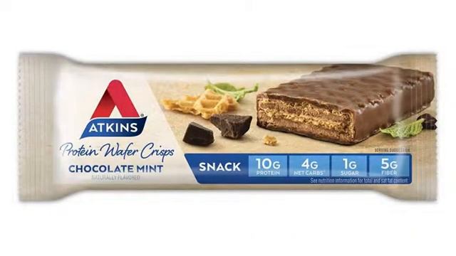 Energy Kickstarts/Ketone Diet Amazon Best Sellers Review - MUST WATCH!! Atkins Protein Wafer Cris..