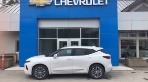 White 2021 Chevrolet Blazer Premier Review   - Wolfe Canmore