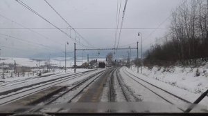 Cabview Poprad-Tatry - Košice, Os 7811 - 163.123