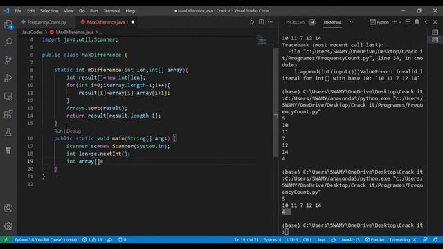 Tech Mahindra Coding Solutions  || JAVA || Python