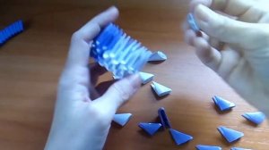 Подробный Мастер Класс Для Начинающих. Модульное Оригами. Сова Подставка Для Ручек и Карандашей