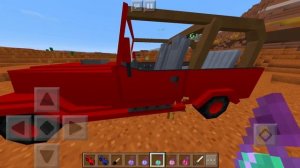 Minecraft Pocket Edition 1.0.2 - Cars in Minecraft Pocket Edition (JEEP ADDON)