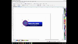 How to make Download Button for your Website Coreldraw X7 Tutorial