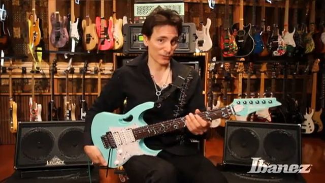 Ibanez Premium Steve Vai JEM70V Electric Guitar, SFG смотреть онлайн