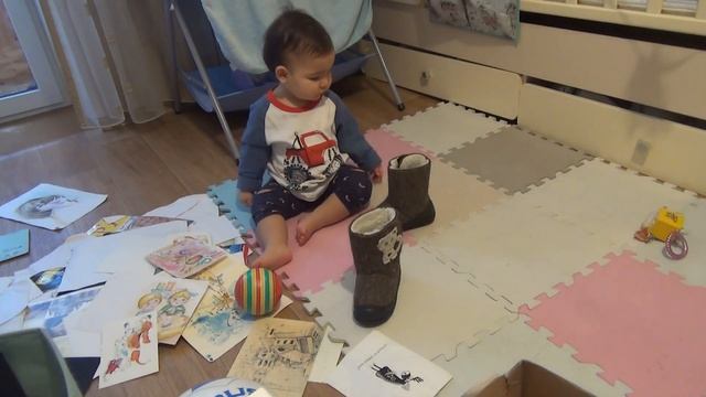 К ЗИМЕ ГОТОВЫ! Тестируем новые санки-коляску, валенки и новые книжки смотреть онлайн