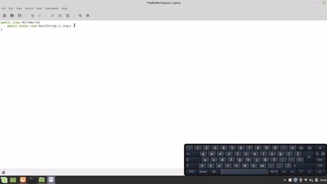How to execute very simple java program | HelloWorld | in Linux mint смотреть онлайн