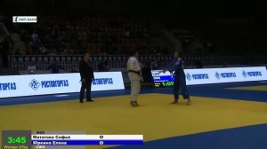 57 kg Мататова Софья Юркина Е 03 03 2016 Т3 ПЕРВЕНСТВО РОССИИ до 21, РОСТОВ НА ДОНУ 2016