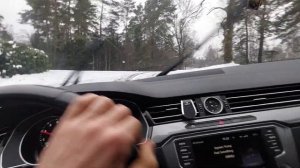 Passat B8 Alltrack Zimní Test offroad Vol1.