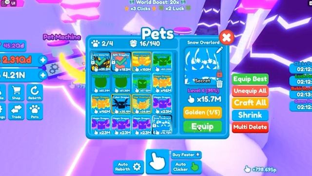 АРМИЯ МИФИКОВ СЕКРЕТОК РЕБЕРСТ ЧЕМПИОН Х РОБЛОКС КОДЫ КЛИКЕР! MAGIC Rebirth Champions X ROBLOX CODE смотреть онлайн