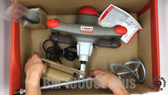 Распаковка миксер Sparky BM 1060CE plus смотреть онлайн