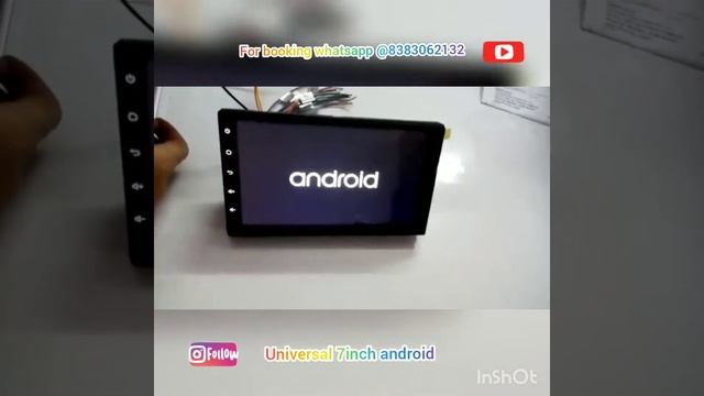 7 inch Android 7.0 System Full HD 1080P MP5 Player car stereo android player