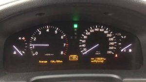 Lexus LS 430. 2004. Запуск после недельной стоянки на улице с ночной температурой -30