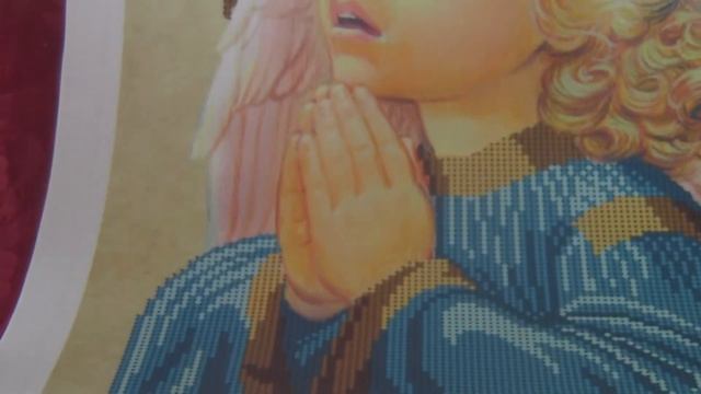 Вышивка бисером ТМ "МіКаА - 1051(А)" Молящийся Ангел смотреть онлайн