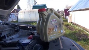 Масляный поддон и давление масла.