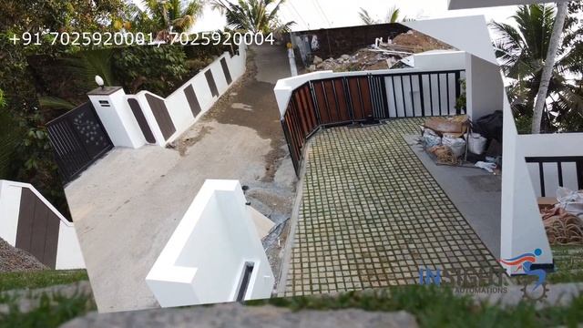 Curved Sliding / Sliding Folding Gate, Space saving gates +91 702920001, #insightautomations