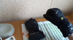 Перчатки с подогревом ладони и пальцев с термостатом Warmspace вармспейс